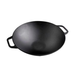 Wok 35,5 cm - 5,8 litros hierro fundido esmaltado Victoria
